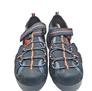 Merrell Kid's Hydro 2 Water Hiking Sandals Sz 6Y Navy Orange Outdoor Adventure